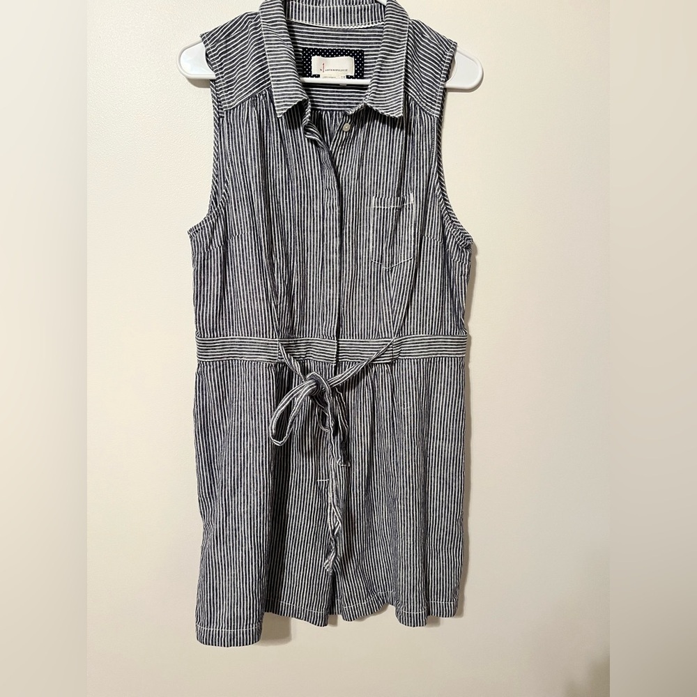 Anthropologie Collared Romper - Picture 3 of 13